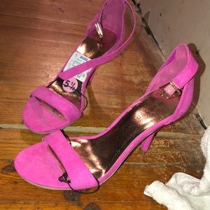 Pink heels